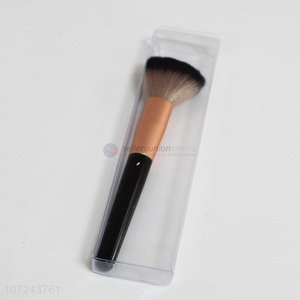 Good quality black flat head makeup brushes for ladies