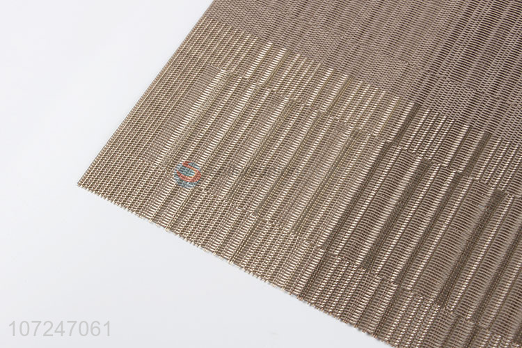 China supplier artificial bamboo weaving placemat dinner mat