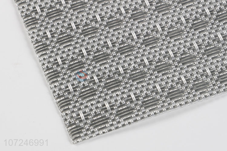 Superior quality sequin pvc placemat fashion pvc dinner mat