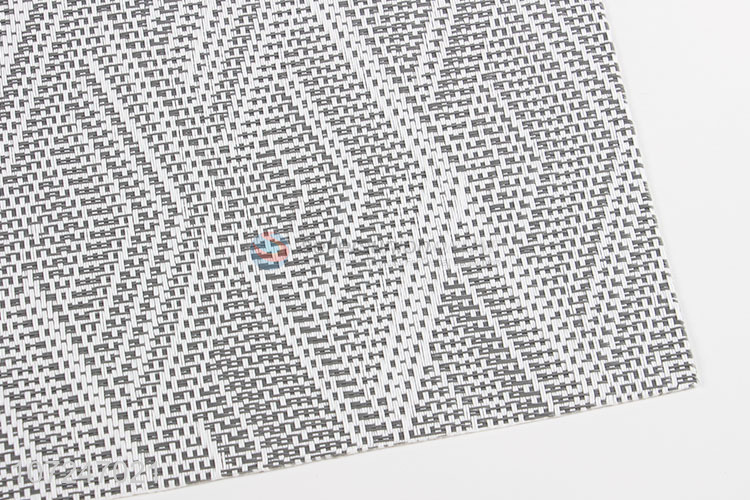Hot products fashion jacquard pvc placemat pvc dinner mat