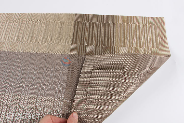 China supplier artificial bamboo weaving placemat dinner mat