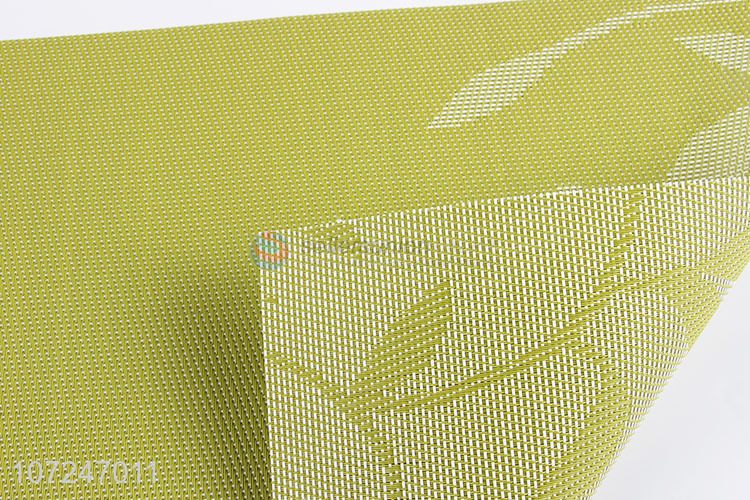 Best sale rectangle jacquard placemat/dinner mat/table mat