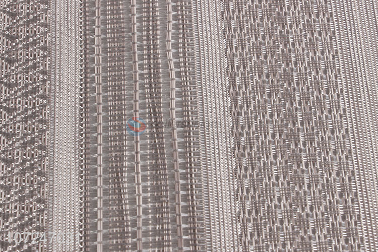 Credible quality rectangle jacquard placemat/dinner mat/table mat