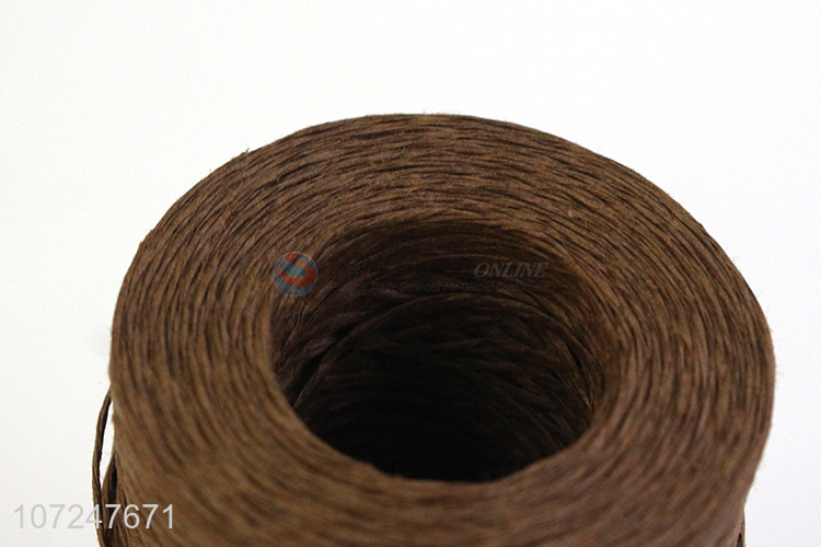 Factory wholesale coffee paper rope/paper string for gifts packaging