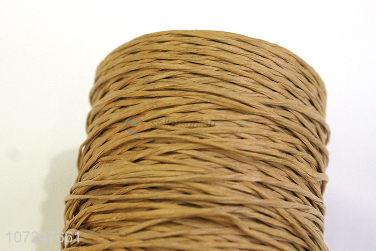 Low price natural color paper rope paper packing twine
