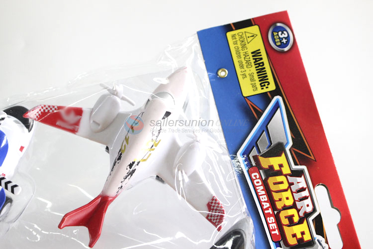 Good Quality Pull Back Model Combat Aircraft Toy