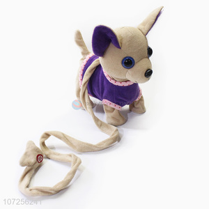 Cartoon Design Simulation Chihuahua Toy Dog With English Songs