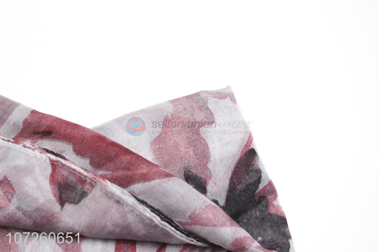Custom Colorful Thin Scarf Cheap Ladies Scarves