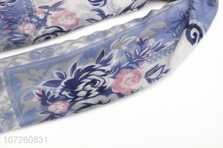 Classic Printing Shawl Scarf Ladies Square Scarf