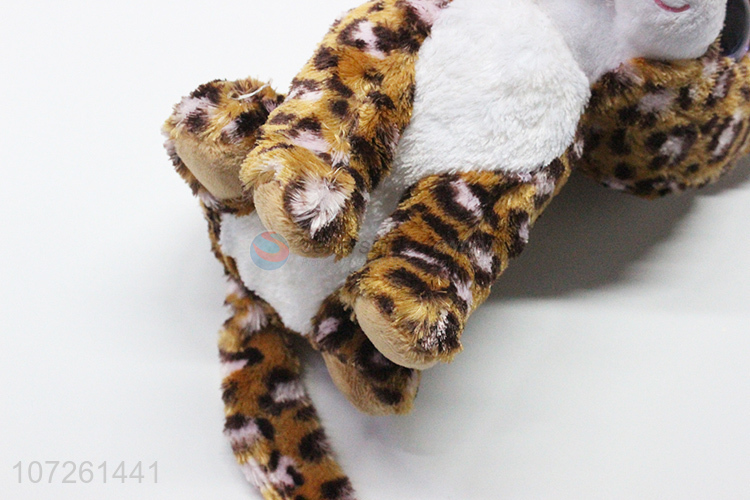 Wholesale cheap small stuffed animals toys plush leopard toy