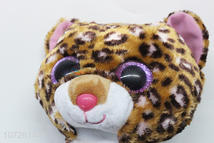 Wholesale cheap small stuffed animals toys plush leopard toy