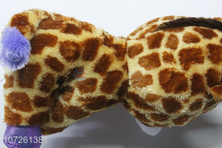 Premium quality plush giraffe toys kids stuffed animal toy