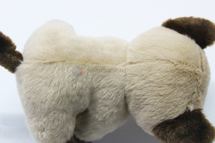 Latest style handmade plush Siamese cat toy cartoon animal toy