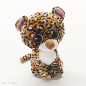 Wholesale cheap small stuffed animals toys plush leopard toy