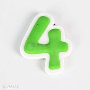 Promotional Custom Soft PVC Numbers Fridge Magnet