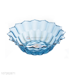 Competitive Price Flower Shaped Resin Plate Fruit Plate