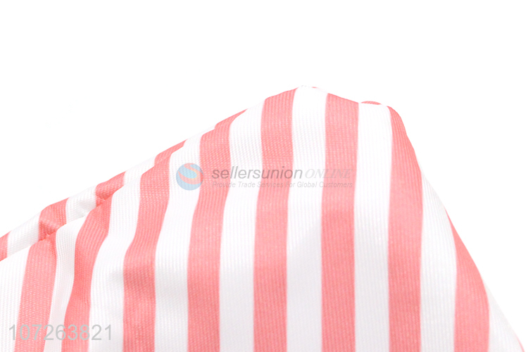 Best Price Non-Woven Striped Portable Thermal Insulation Bag