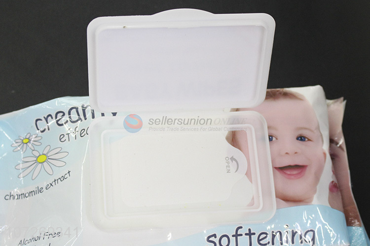 Best Price 80Pcs Soft Baby Cleaning Wipes Safty Wet Towels