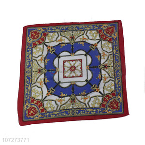 Latest style multi-use cotton square scarf customized square bandana