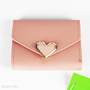 Delicate Design Ladies Purse Pink Card Holder