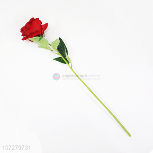 Most popular artificial rose flower decorative silk cloth flowers