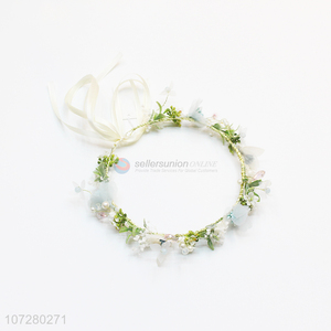 Top Selling Wedding Wreaths Adjustable Hairband Wreath Hair Accessories