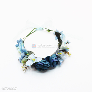 Reasonable Price Hair Accessory Ornaments Ladies Flower Headband Girls Wreath