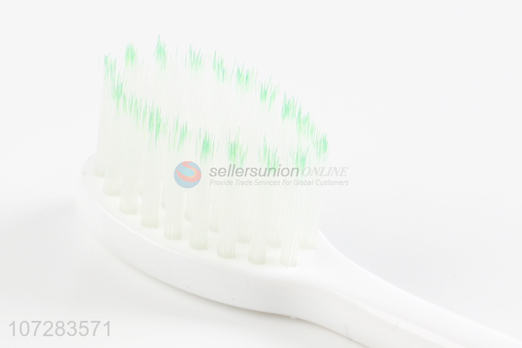 Good quality eco-friendly long handle plastic adult toothbrush with case