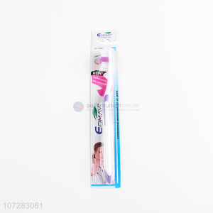 Reasonable price oem private label plastic toothbrush adult toothbrush