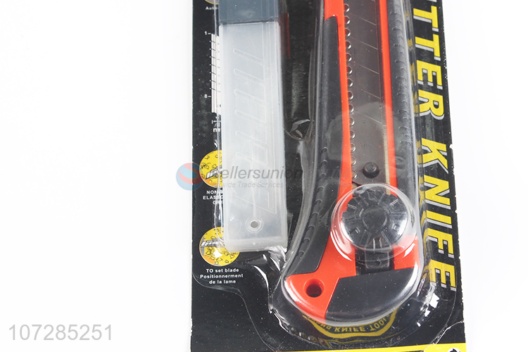 Premium products safety auto lock utility paper cutter knives