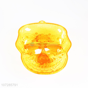 Promotion Halloween Items Plastic Skull Shaped Serving Tray