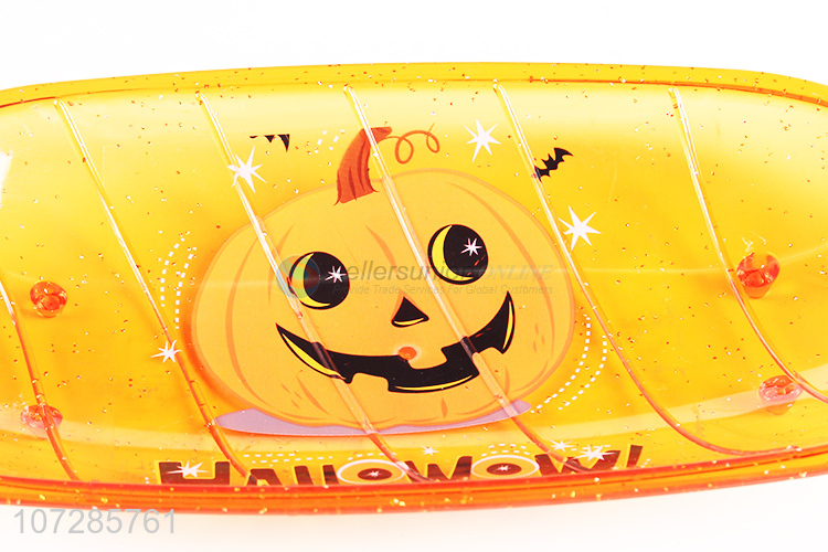 Factory Sell Candy Shaped Pumpkin Pattern Colorful Candy Plate
