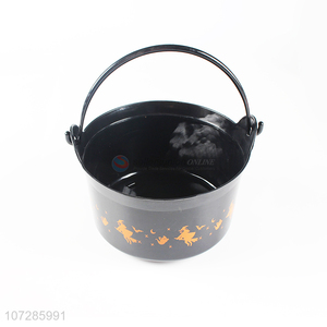 Factory Sales Halloween Party Decoration Plastic Buckets With Handle