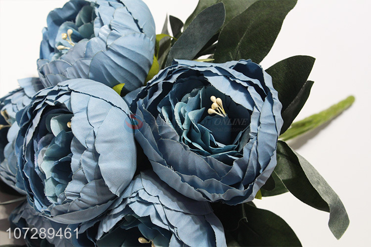 Best sale delicate cloth flower artificial peony fake flower