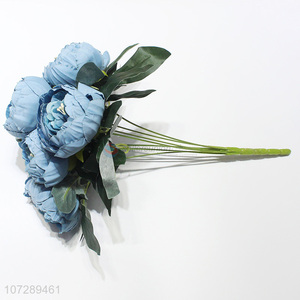 Best sale delicate cloth flower artificial peony fake flower