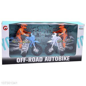 Bottom Price Off-Road Autobike Inertial Mini Motorcycle Toys Set For Kids