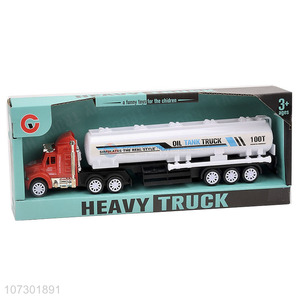 High Sales Kids Inertial Oil Tank Truck Toy Plastic Toys