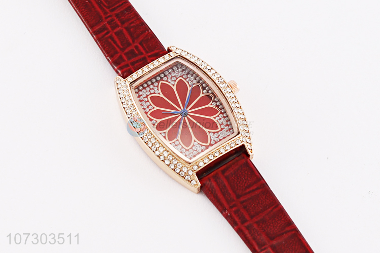 New Arrival Soft Watchband Wrist Watch For Women