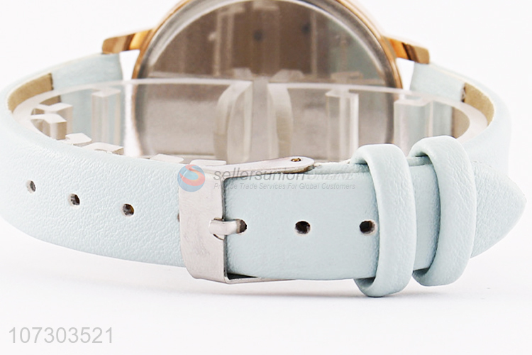 Popular PU Watchband Casual Watches For Women