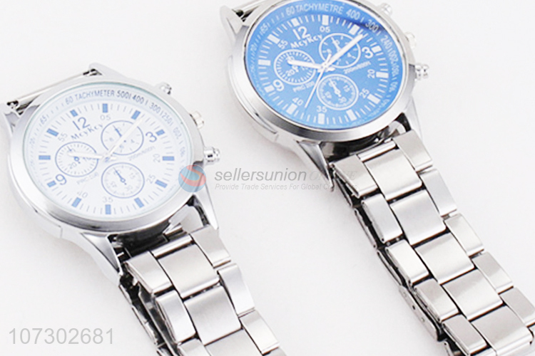 New Arrival Adjustable Watchband Stainless Steel Watches For Man