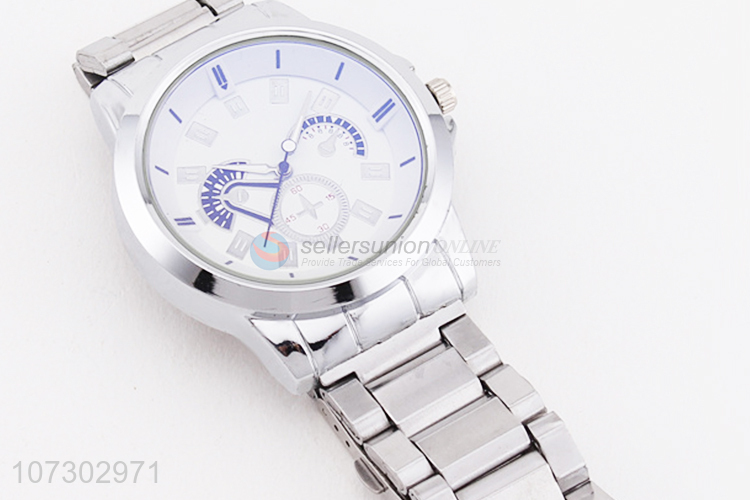 Good Quality Round Dial Alloy Watch Fashion Men Watches