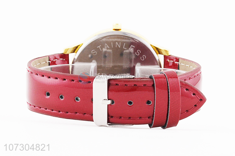 Custom Soft PU Watchband Watches Best Wrist Watch