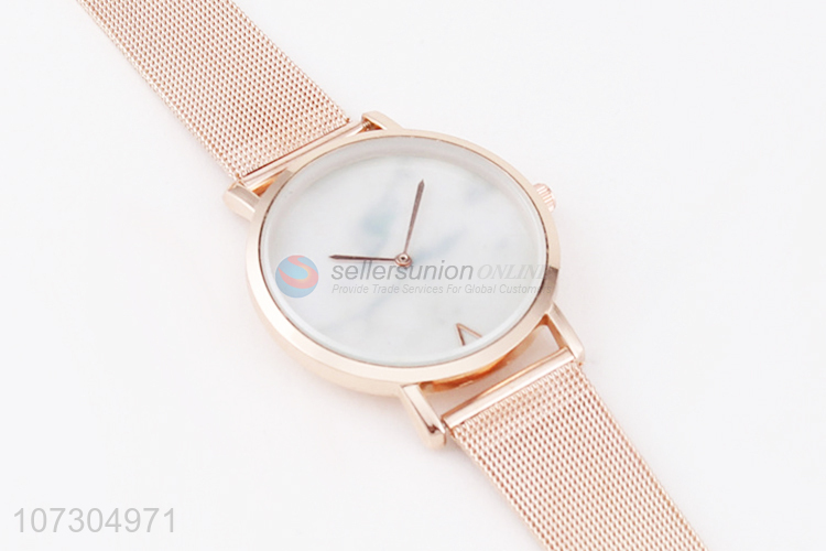 Best Sale Ladies Stainless Steel Wristwatch Fashion Accessories