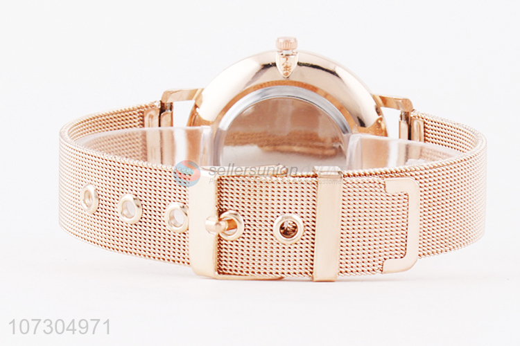 Best Sale Ladies Stainless Steel Wristwatch Fashion Accessories