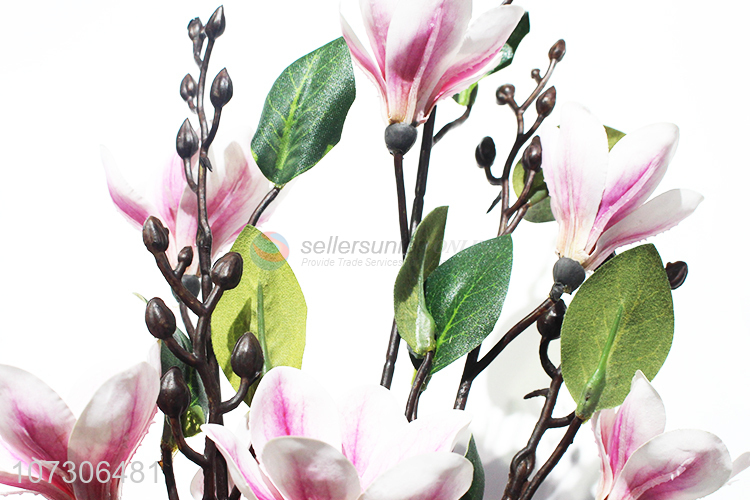 Hot Selling Artificial Little Mangnolia Flower Fake Flower