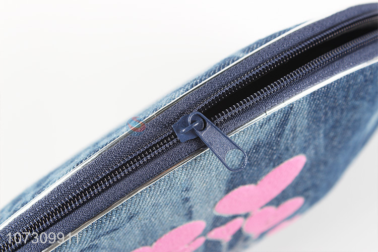 Latest design fashion denim women purse ladies wallet