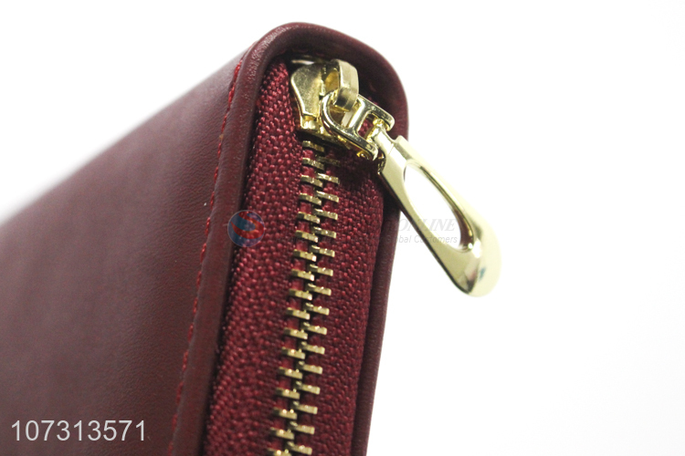 Good Sale PU Leather Long Wallet Fashion Purse