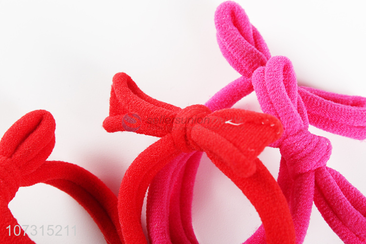 New products stylish bowknot hair bands women hair ties