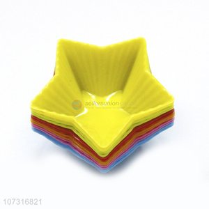 Fashion Star Shape <em>Silicone</em> <em>Cake</em> <em>Mould</em> Muffin Cups