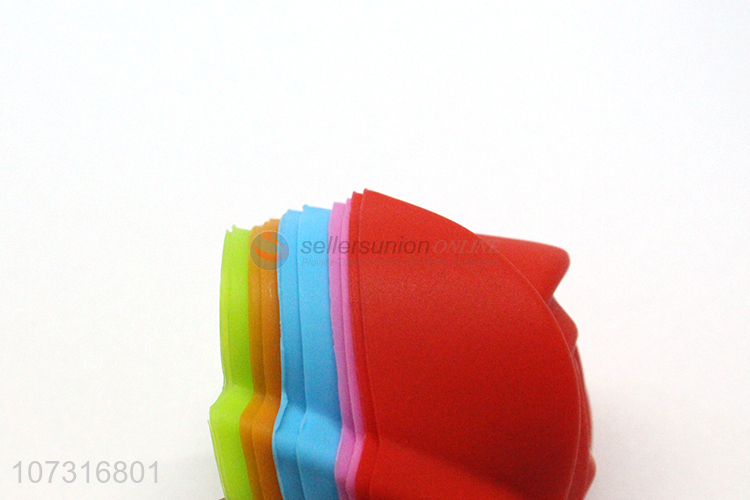 Wholesale Colorful Muffin Cups Silicone Cake Cup Cake Mould